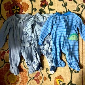 Carters Newborn footie onesies